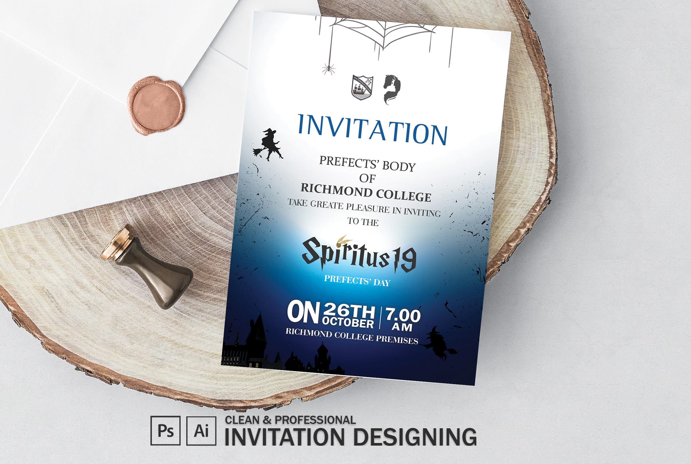 Event Invitation Photo Design